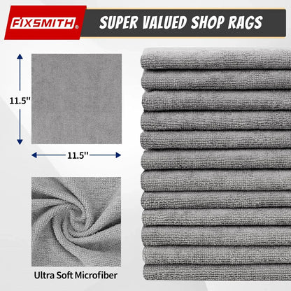 Reusable Thicken Microfiber Cleaning Cloths Lint Free Microfiber Cleaning Towel Cloths Cleaning Towels Absorbent for Car Window