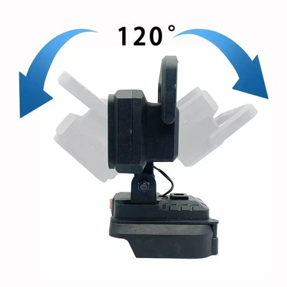 Power Tool Parts for Makita  BL1830 18V Lithium Battery LED Work Lights Lamp Hand Lantern Spotlight Camping Emergency Lighting