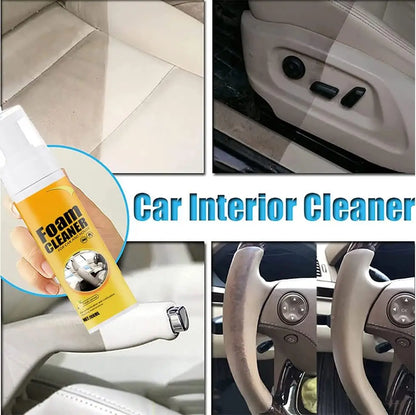 100/150/250ML Multi-Purpose Foam Cleaner Spray Leather Cleaning Auto Home Surfaces Foam Cleaners for Car Wash Maintenance