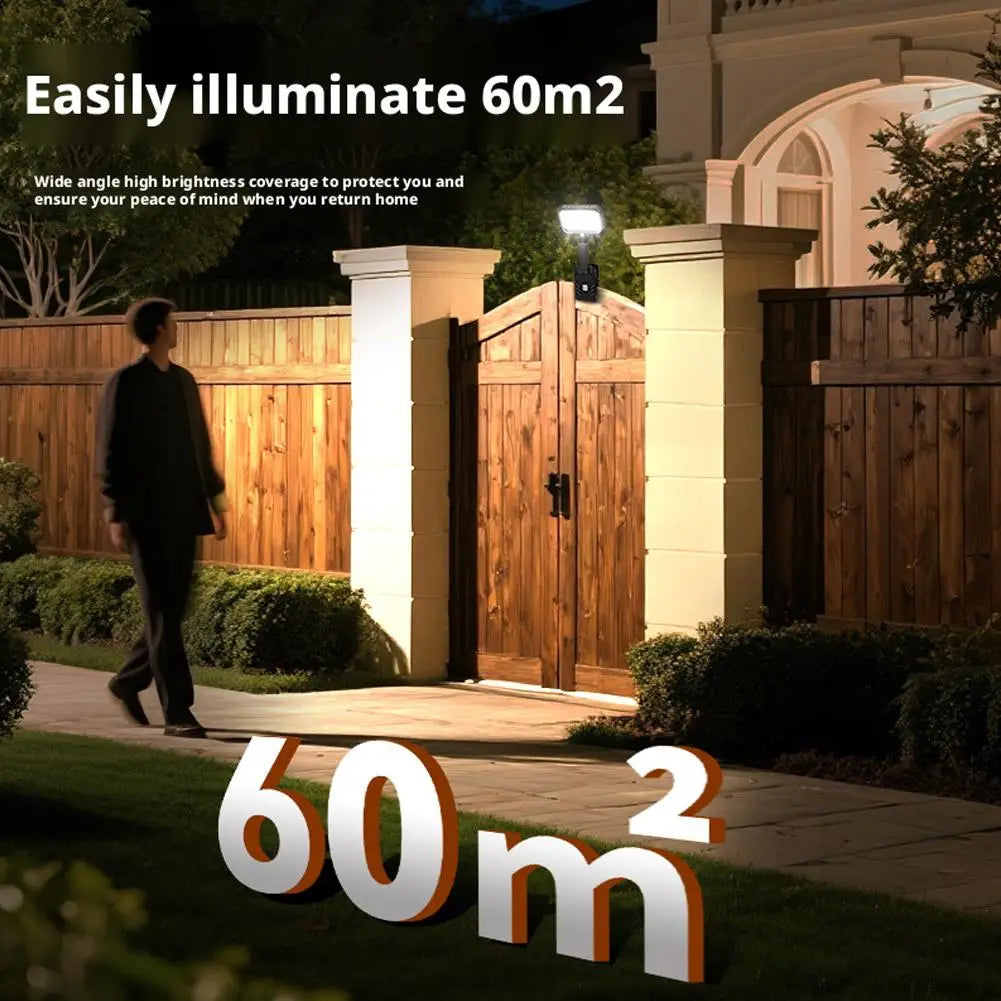Clip On Solar Lights Outdoor COB LED Security Light Solar Charging 360° Rotatable Rainproof Motion Sensor Auto On/Off For Outdoor