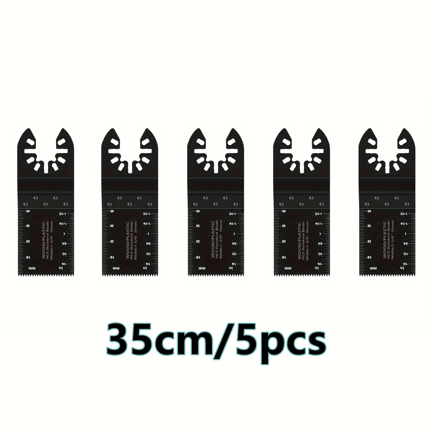 Multitool Blades Oscillating Tool Blade, Universal Titanium Oscillating Saw Blades for Metal Nails, Wood and Plastic, Multi Tool Blades Kits Fit Dewalt Milwaukee Ryobi Rockwell Fein