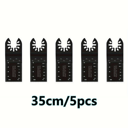Multitool Blades Oscillating Tool Blade, Universal Titanium Oscillating Saw Blades for Metal Nails, Wood and Plastic, Multi Tool Blades Kits Fit Dewalt Milwaukee Ryobi Rockwell Fein
