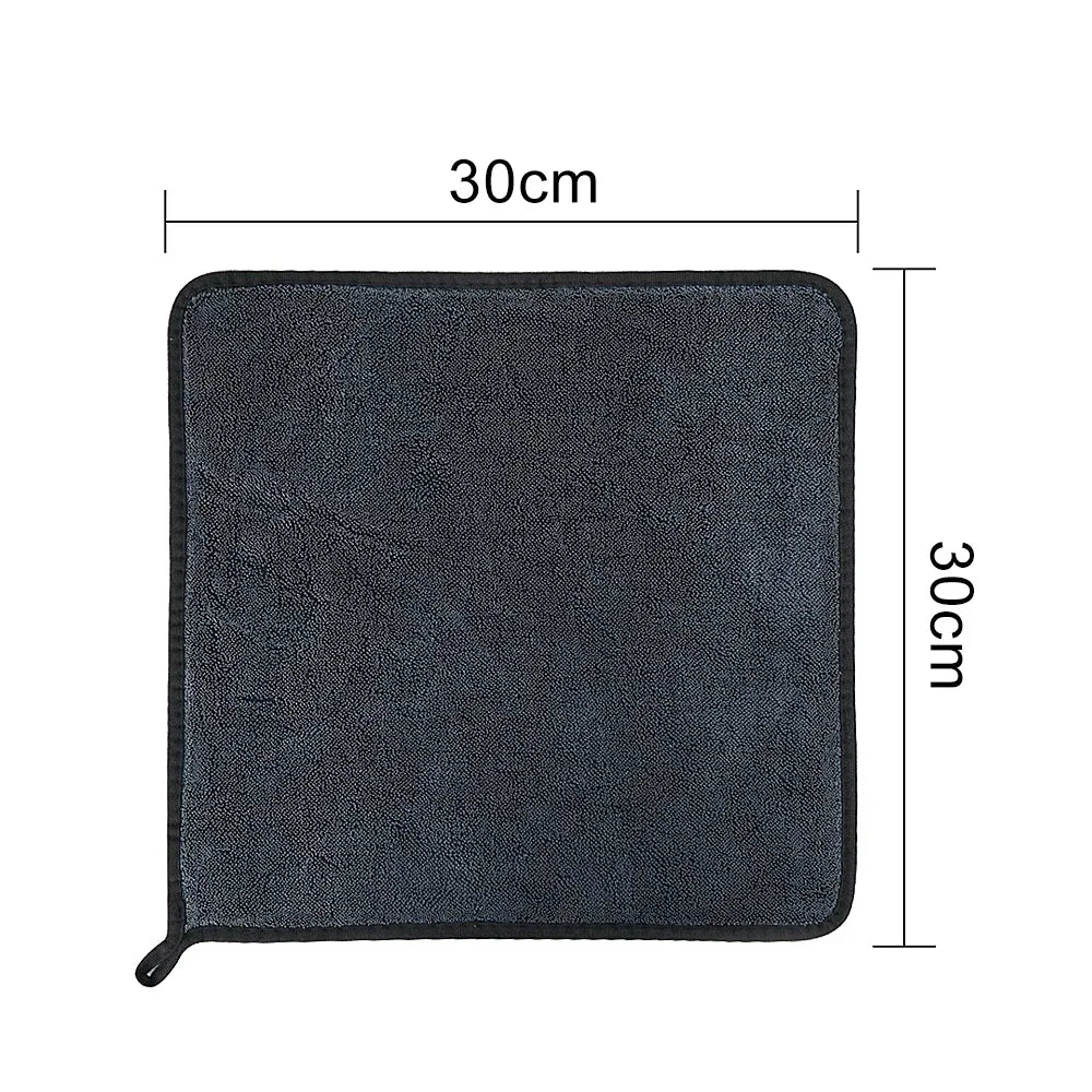 1/2pcs Professional Microfiber Towels Car Washing Towel Micro Fiber Auto Extra Soft Rag Fast Drying Cloth for Car Wash Accessory