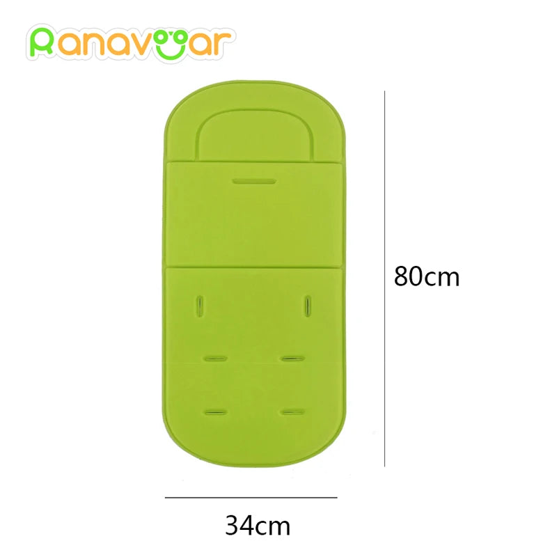 Fation Comfortable Baby Stroller Pad Four Seasons General Soft Seat Cushion Child Cart Seat Mat Kids Pushchair Cushion For 0-24M