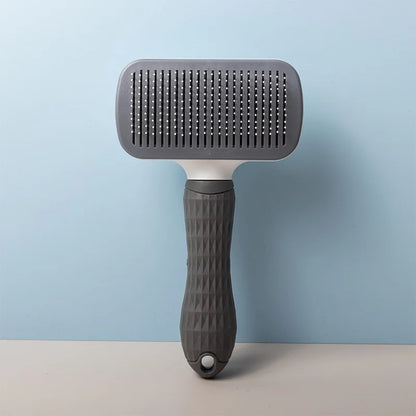 Dog Comb Pet Hair Removal Brush Cats and Dogs Special Comb Beauty Massage Self-cleaning Needle Comb Pet Supplies