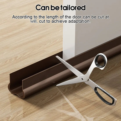 (2 Pcs) Under Door Draft Stopper, Under Door Blocker Size of Adjustable Size 93cm, Easy Install,Gap Filler, Reduces Air Draft, Noise & Sound, Door Seal for Improved Insulation