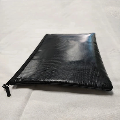 XL/L/M/S Fireproof Waterproof Document Bag Fire Safe Storage Pouch with Zipper Cash File Envelope Holder for H