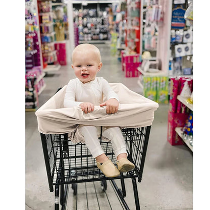 Multi-use Nursing Breastfeeding Cover Baby Car Seat Infant Carseat Canopy Stroller High Chair Shopping Cart Carrier Cover Solid