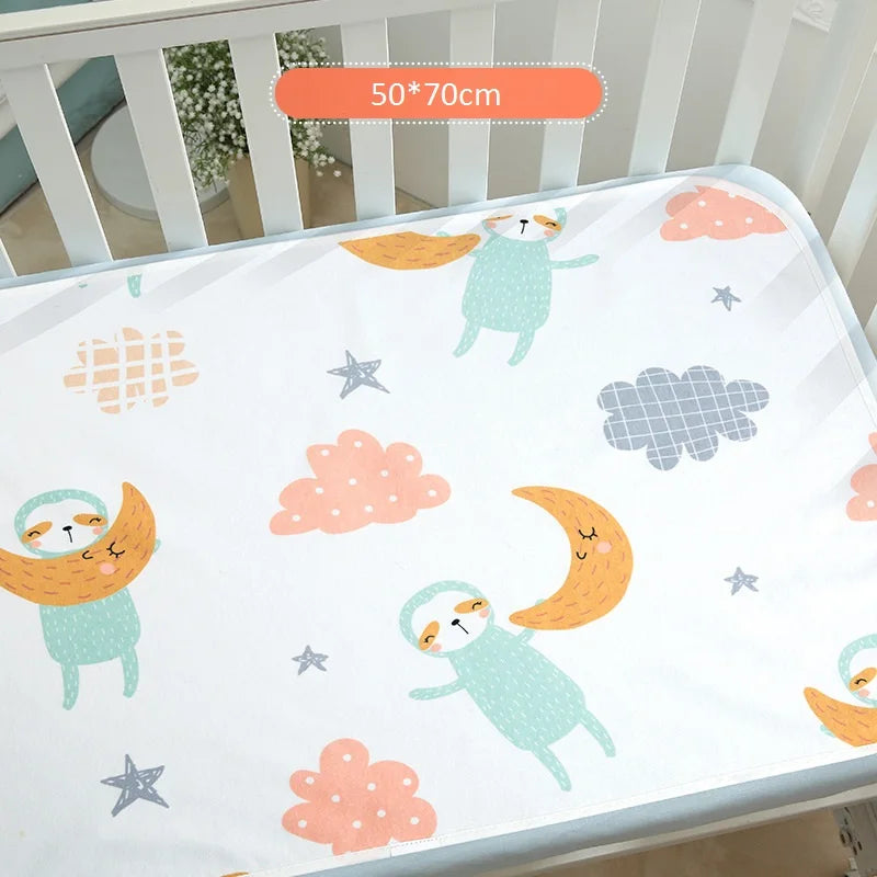 Changing Pad Cover for Baby Waterproof Bed Pad Kids Travel Mattress Protector Baby Reusable Changing Mats for babies Diaper Pads