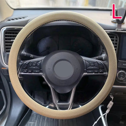 Anti-skid Silicone Auto Steering Wheel Cover With Elastic Stretch To Enhance Internal Design And Comfortable Grip Access