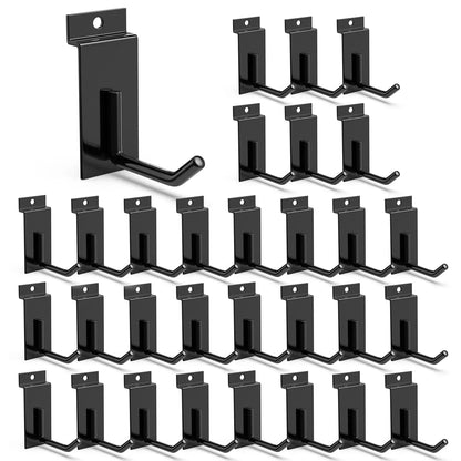 18 Pcs Garage Hooks Heavy Duty - Garage Storage and Organization Ladder Hooks with Non Slip PVC Coating for Hanging Bike，Ladder，Garden Tools，Hose