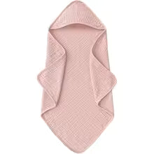 Baby Muslin Hooded Bath Towels and Washcloths Muslin Cotton Hooded Baby Towels Absorbent Blankets for Gift Newborn Infant Shower