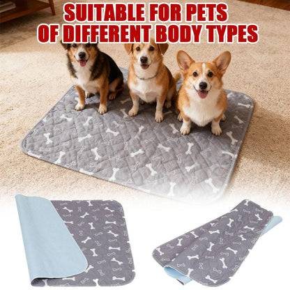 EMPSIGN Dog Crate Pad - Reversible Kennel Mat (Cool & Warm), Machine Washable, Cozy Star Pattern Sleeping Pad for Small Medium Large Dogs