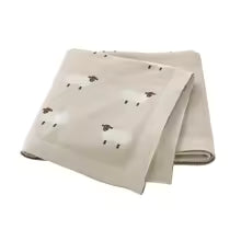 Baby Blankets Newborn Cartoon Swaddle Wrap Monthly Blankets 100%Cotton Knitted Toddler Infant Outdoor Playing Clip Mats 100*80cm
