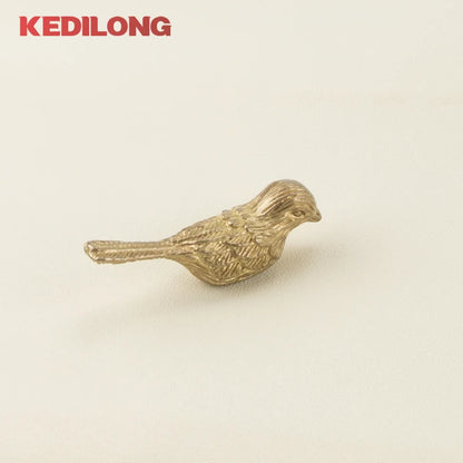 Cabinet Handles Brushed Brass Kitchen Knobs European style minimalist solid brass cabinet DIY pull handle classical luxury drawer gold knob cabinet door long handle