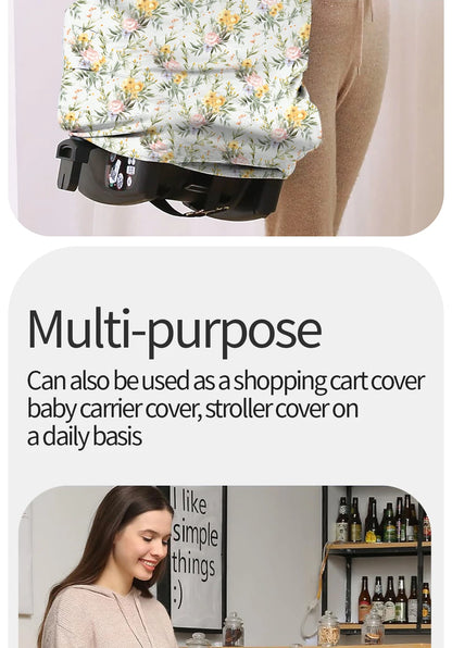 Happyflute Mum Nursing Scarf Breastfeeding Privacy Cover Infant Car Seat Stroller Baby Feeding Cover Universal Nursing Covers