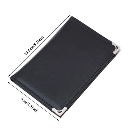Driver License Holder Pu Leather Protective Case Shell Motor Vehicles Documents Business Id Pass Certificate Folder Wallet Card