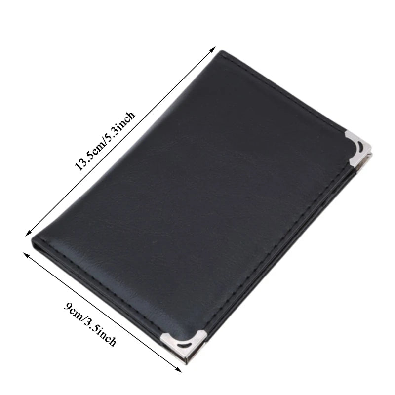 Driver License Holder Pu Leather Protective Case Shell Motor Vehicles Documents Business Id Pass Certificate Folder Wallet Card