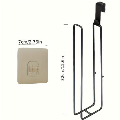 Freestanding Toilet Paper Holder with Storage – Holds 3 Spare Rolls, Heavy-Duty Steel, Chrome Finish, Easy Assembly, Space-Saving Bathroom Organizer
