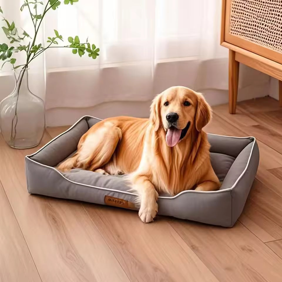Orthopedic Dog Beds for Medium Dogs, Durable Egg Crate Foam Sofa Dog Bed wit Washable Removable Cover,Waterproof Lining,Pet Bed for Large Dogs