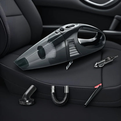 Wireless Car Vacuum Cleaner Portable Handheld - Dual Use for Home and Car Power Cord