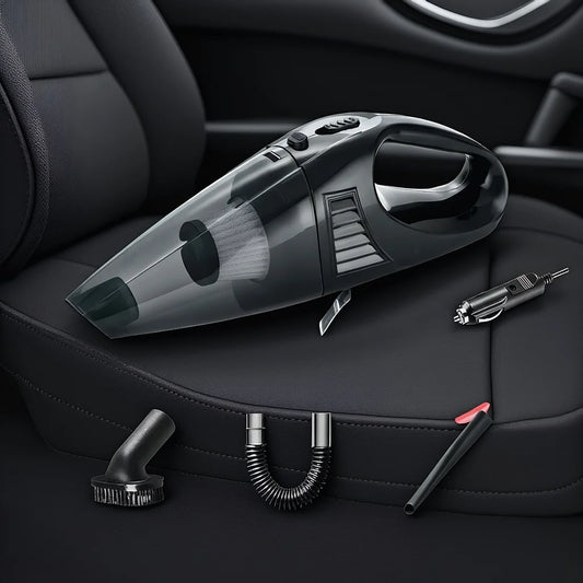 Wireless Car Vacuum Cleaner Portable Handheld - Dual Use for Home and Car Power Cord
