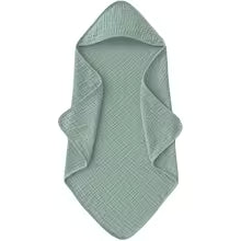 Baby Muslin Hooded Bath Towels and Washcloths Muslin Cotton Hooded Baby Towels Absorbent Blankets for Gift Newborn Infant Shower