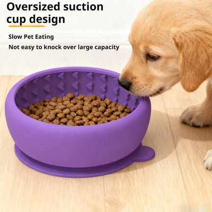 Dog Lick Bowl, Bestalk Anxiety Relief Lick Mat for Dogs, Non-Slip Freeze Licking Bowl Enrichment Puzzle Feeder for Distraction, BPA Free Silicone, Dishwasher Safe