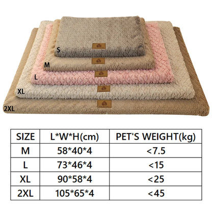 Washable Dog Bed for Crate 47x29 Inch, Reversible Kennel Pad for Extra Large Dogs Weight Up to 100 lbs, Plush and Comfy Pet Sleeping Mat, Charcoal