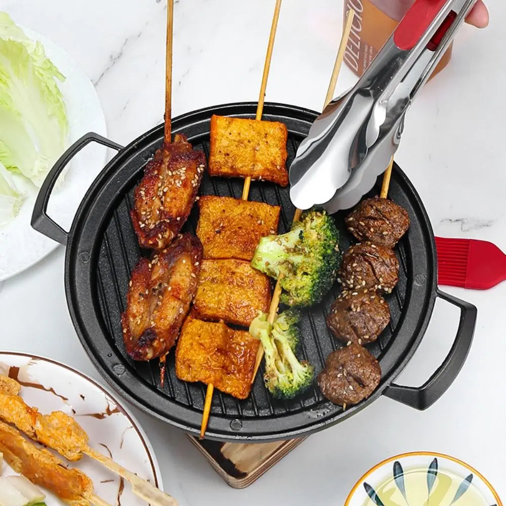 Detachable Japanese Alcohol Stove Korean Portable Non-stick Mini Barbecue Stove Barbecue Grill Camping