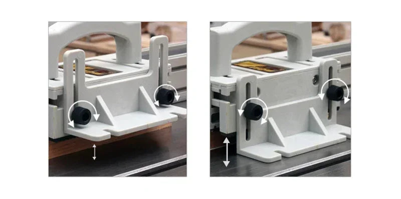 Push Block for Table Saws, Router Tables, Band Saws & Jointers - Cuts Safe - Easy to Assembly