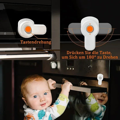 1pcs Baby Oven Door Lock for Kitchen Child Safety Locks Home Microwave Anti-opening Buckle Fixator Child Protection Locks