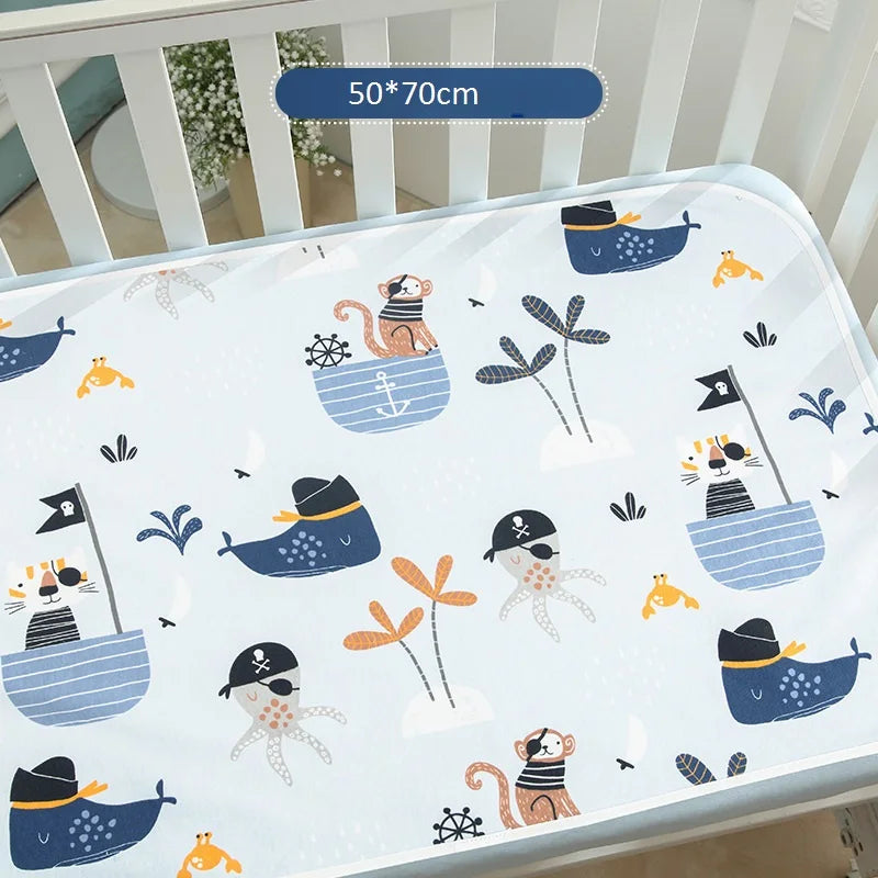 Changing Pad Cover for Baby Waterproof Bed Pad Kids Travel Mattress Protector Baby Reusable Changing Mats for babies Diaper Pads