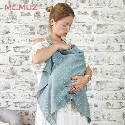 Breastfeeding Nursing Cover Soft Baby Feeding Cloth Multi-Use Privacy Breast Feeding Blanket Essential for Discreet Baby Feeding