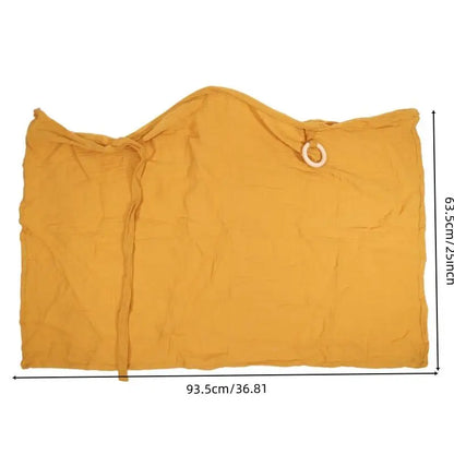 Baby Nursing Cover Breathable With Arched Neckline Women's Mum Apron Soft And Pure Cotton