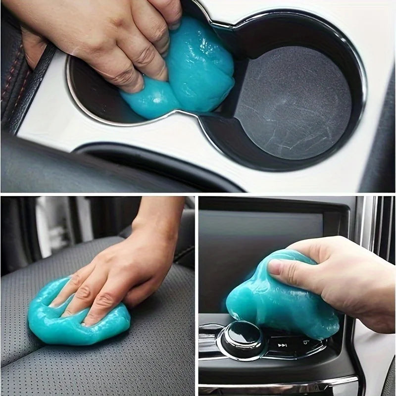 1 Pack of convenient car interior cleaning gel cleaning universal gel cleaner car dust cleaner interior cleaning gel