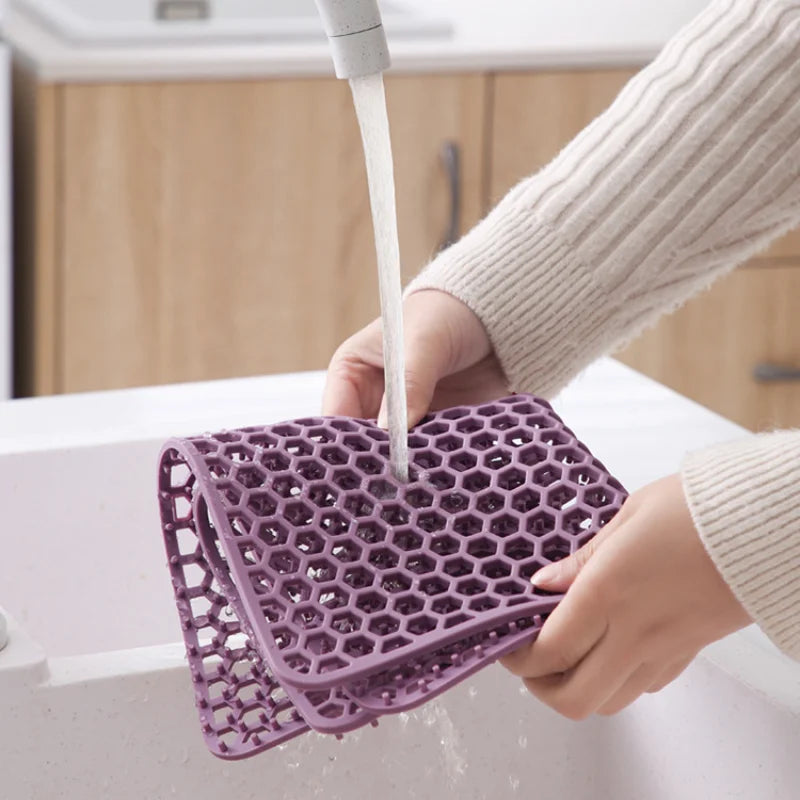 Silicone Sink Protector, Heat Resistant Non-slip Dishwasher Suitable, Large Mat for Bottom of Farmhouse Kitchen Stainless Steel Sink