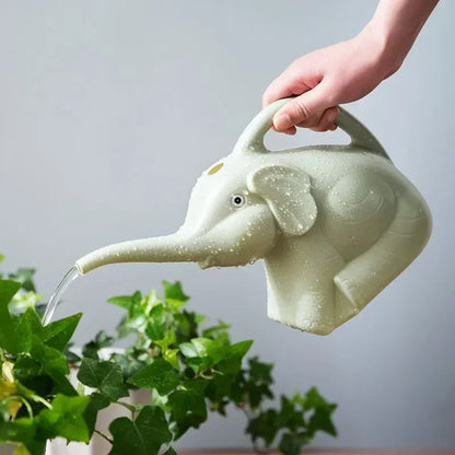 Cute Elephant - Shaped Watering Cans PP Pot Gardening Tools Water Bottle Household Small Water Spray Pot