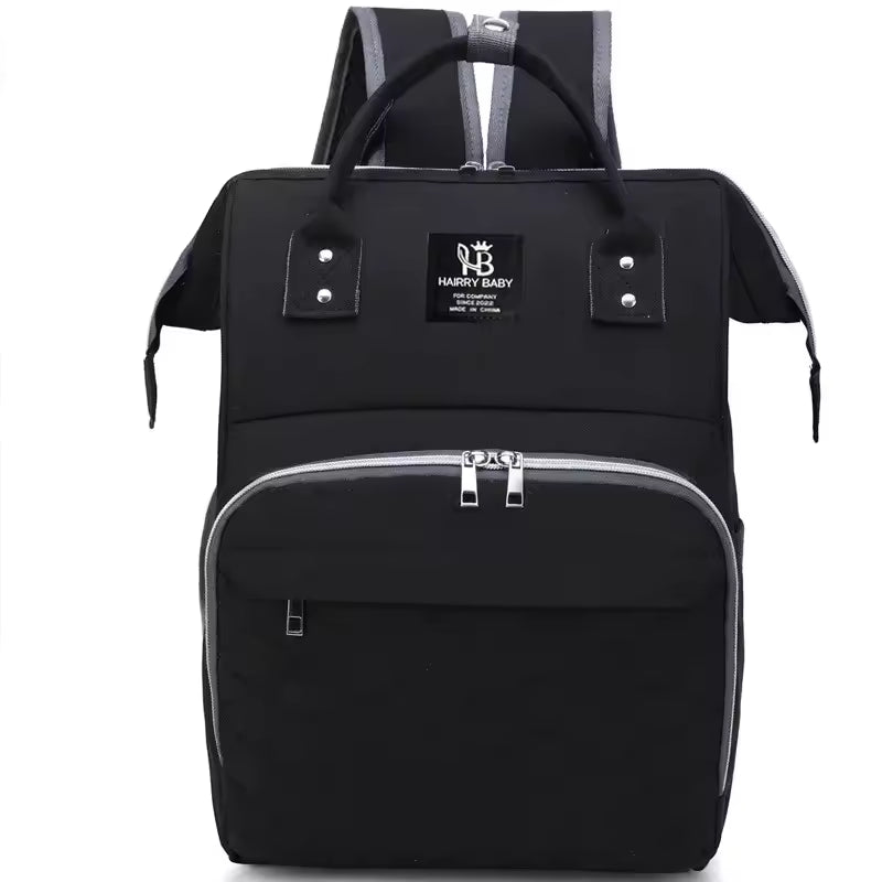Backpack Organized Daypack Travel Baby Bag with Stroller Strap and Side Bottle Pockets