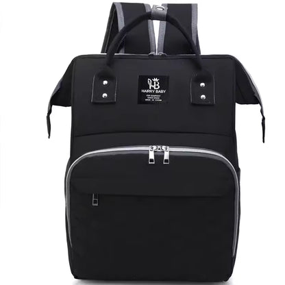 Backpack Organized Daypack Travel Baby Bag with Stroller Strap and Side Bottle Pockets