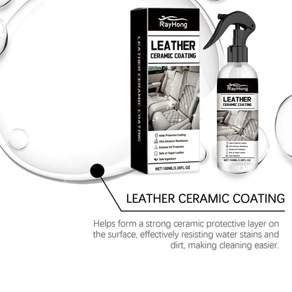 Car Leather Restorer Back To Black Gloss Rubber Plastic Renovator Longlasting Coating Leather Restore Auto Polish Cleaning Care