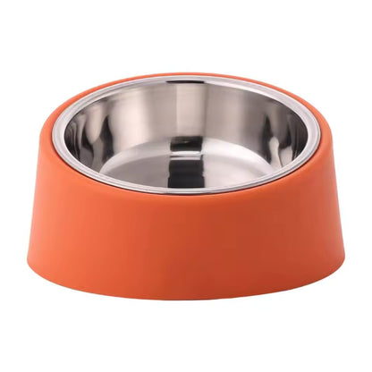 Stainless Steel Detachable Bowls with Sturdy Holder Ergonomic Raised Dog Feeder Perfect for Healthy Eating & Stylish Home Decor