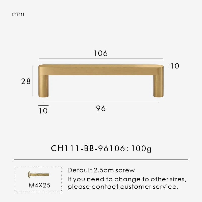Brushed Brass Cabinet pulls Kitchen Cabinet Handles, Cabinet Pulls Kitchen Cabinet Hardware for Cupboard Nickel Brushed Antique Brass Matte Gold CH111