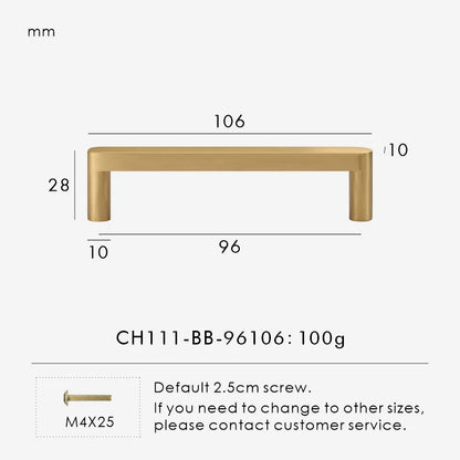 Brushed Brass Cabinet pulls Kitchen Cabinet Handles, Cabinet Pulls Kitchen Cabinet Hardware for Cupboard Nickel Brushed Antique Brass Matte Gold CH111