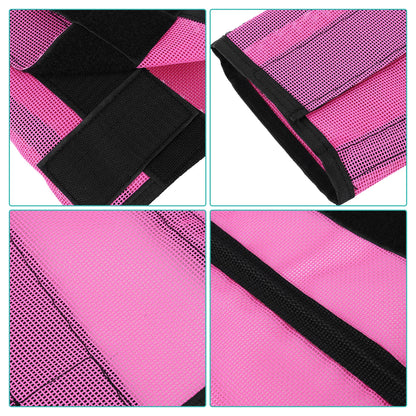 4PCS Fly Boot Horse Leg Mosquito Protective Cover Breathable Mesh Horse Boots Horse Leg Guards Horse Leg for Preventing Legs