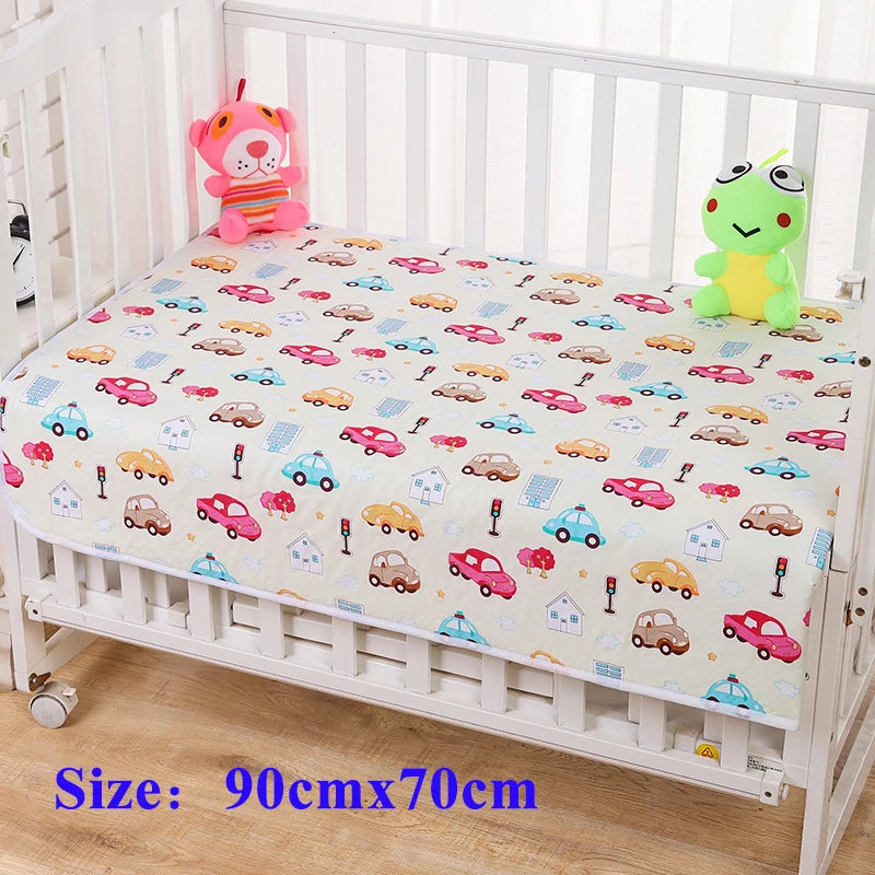 Changing Pad Cover for Baby Waterproof Bed Pad Kids Travel Mattress Protector Baby Reusable Changing Mats for babies Diaper Pads