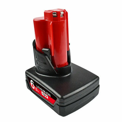 Battery Replacement for Milwaukee M12: 12v Batteries 4.0 ah Lithium Compatible with Milwaukee 12 Volt Cordless Power Tools 4 Pack 48-11-2411 48-11-2440 48-11-2420 48-11-2401 48-11-2425