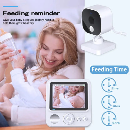 Baby Monitor  Camera,Video Audio Baby Monitor No WiFi 2.8'' Video Baby Monitor Wireless Surveillance Smart Baby Camera Security Protection Two Way Audio Night Vision Cam Babysitte