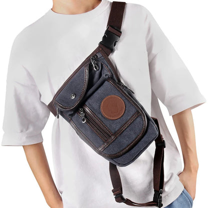 Portable Equestrian Drop Leg Bag High Quality Canvas Nylon Horse Riding Waist Bag Outdoor Equestrian Equipment Large Capacity