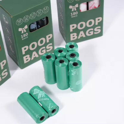 Pawtria Certified Home Compostable Dog Poop Bags (120/ 8 Rolls) , Value pack, Biodegradable Poop Bags, Cat Litter, Vegetable Starches, Eco-friendly Dog Waste Bags, Leak proof, Easy to Open, Give Back